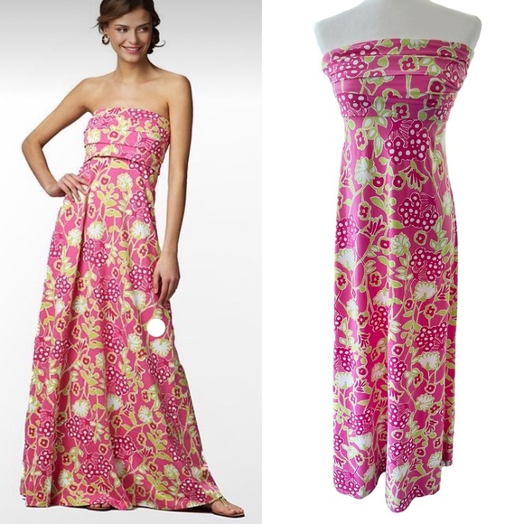 Lilly Pulitzer Dresses & Skirts - Lilly Pulitzer Petula Maxi Dress Size XS